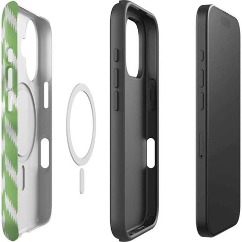 Nigeria Soccer Flag iPhone 16 Magsafe Impact Case
